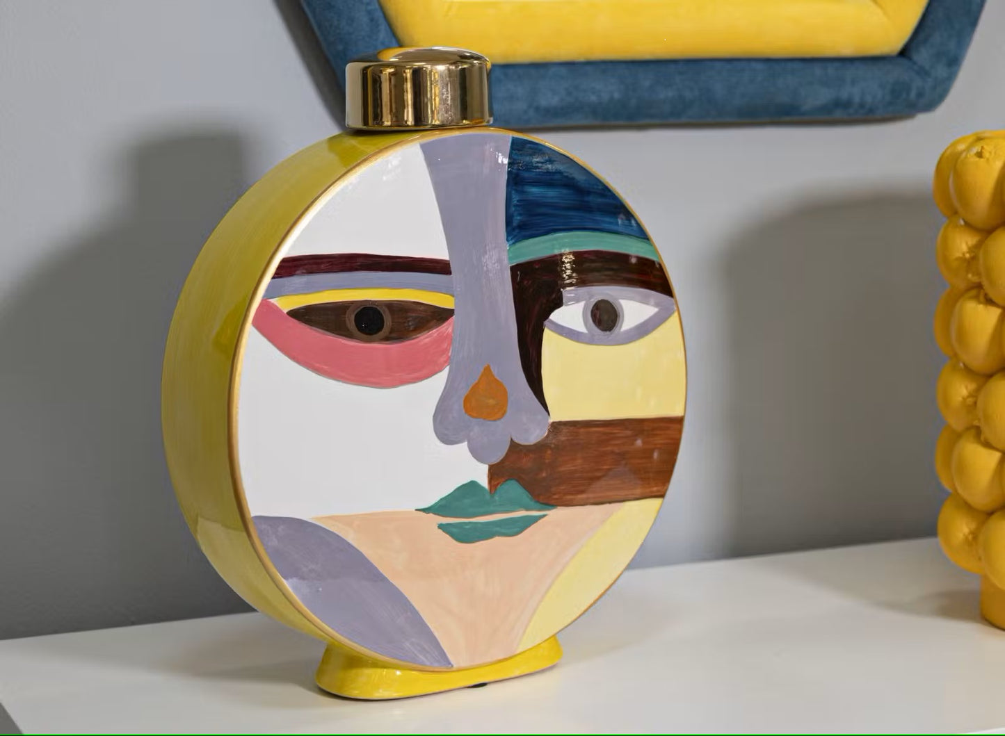 Mauro Ferretti - Vaso picassy color round 28x9x33