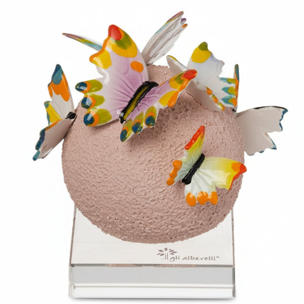 Gli Alberelli- Sfera prato con farfalla 7x7