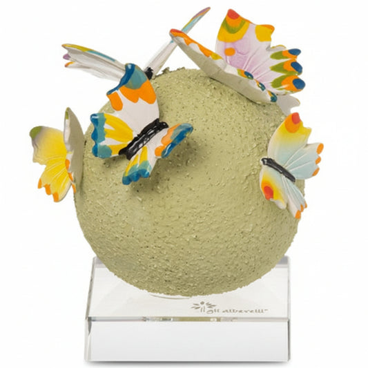 Gli Alberelli- Sfera prato con farfalla 7x7