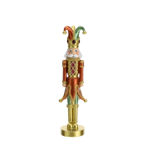 Hervit - Lord Ciambellano Natale in Resina - 50cm Metallic