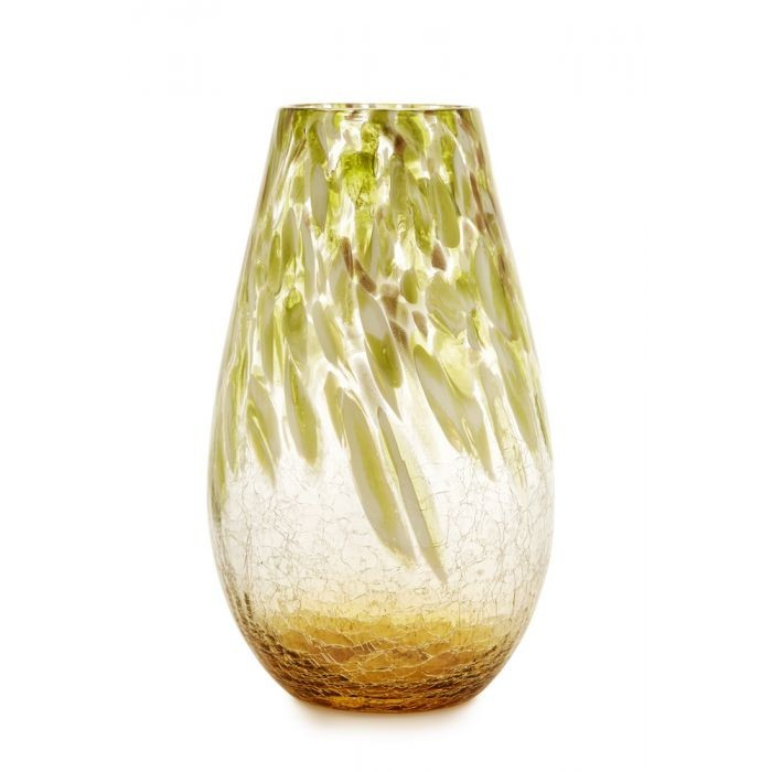 Fade - Topazio verde vaso 16,5x29,5cm