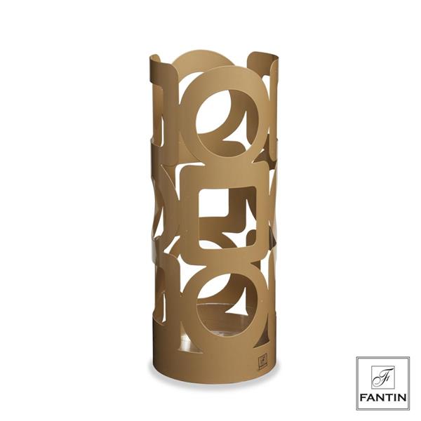 Fantin - Porta ombrelli geometria bronzo