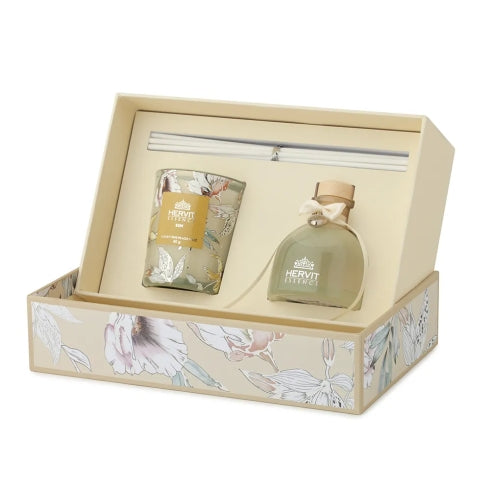 Hervit-SET PROFUMA AMBIENTE + CANDELA SUN