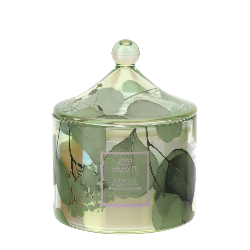 Hervit - Candela botanic pagoda Dia.9,5x12cm 260g