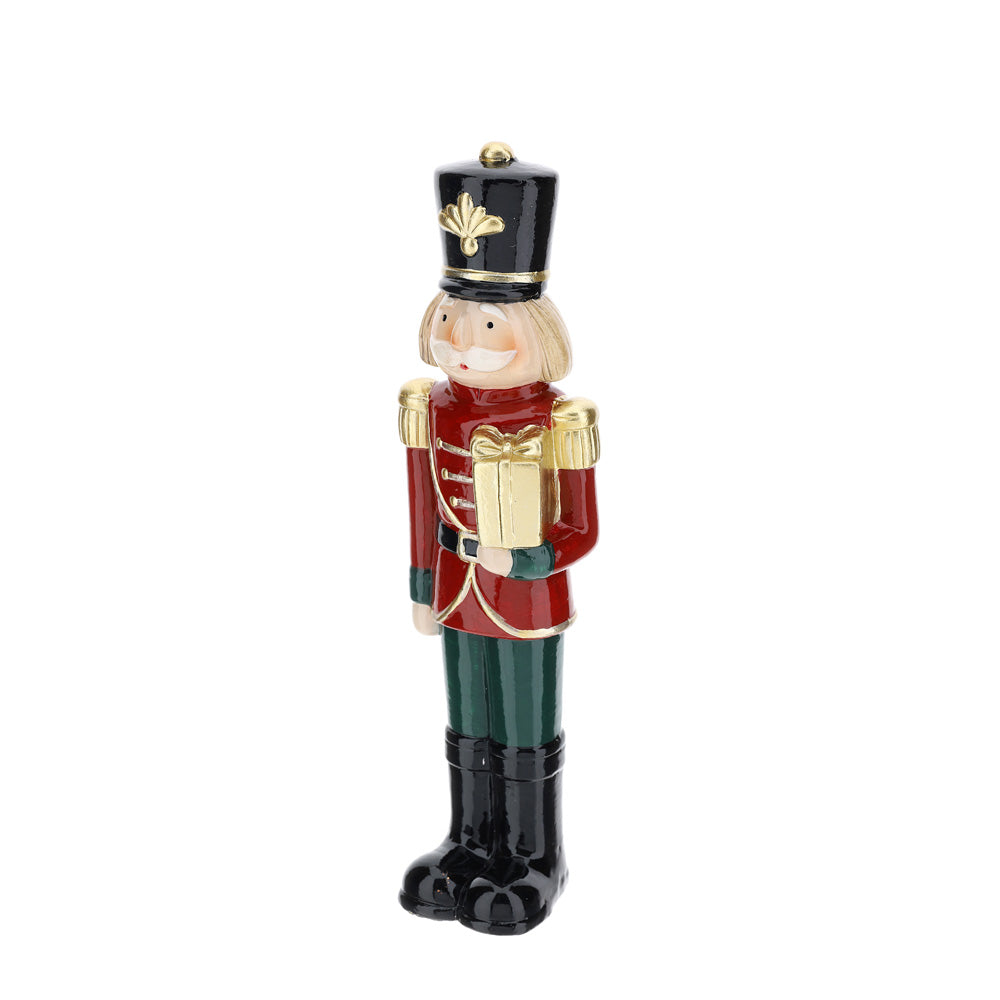 Hervit – Soldatino ceramica xmas con pacco regalo
