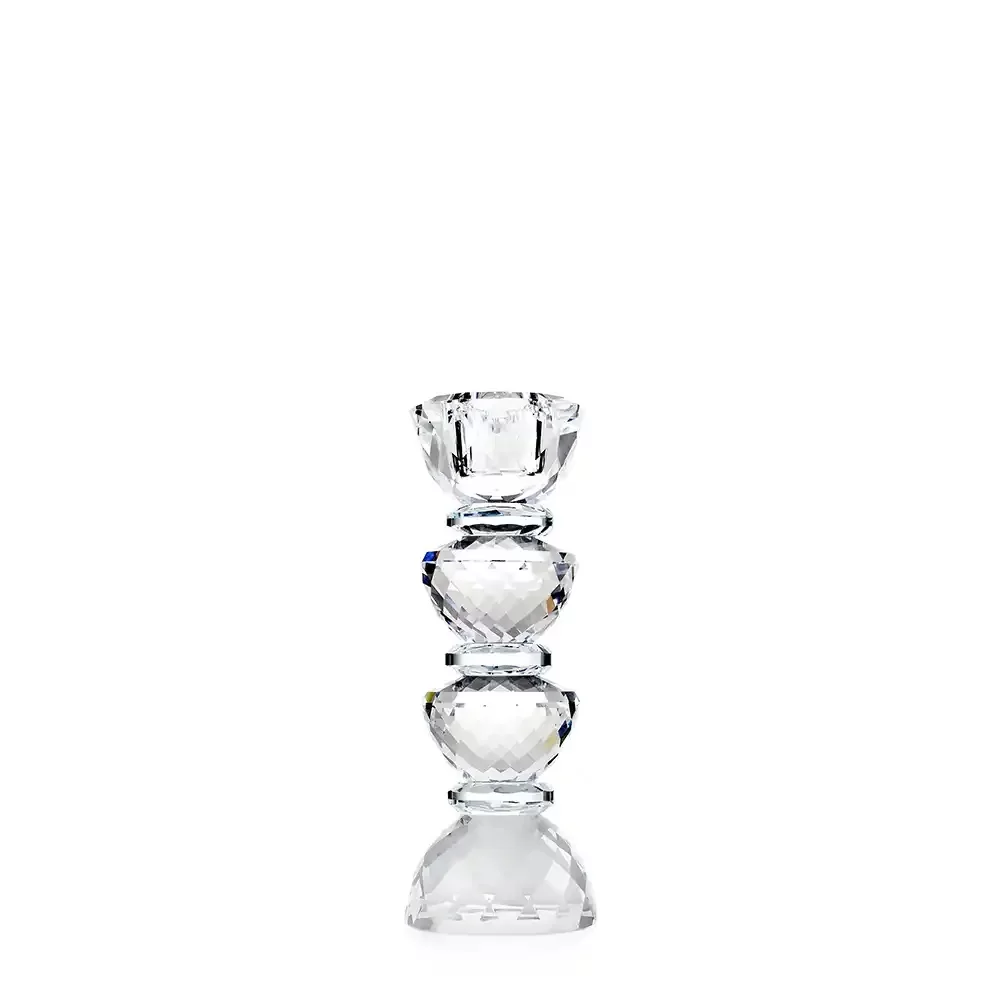 Emò - Candeliere cristallo ovale piccolo
