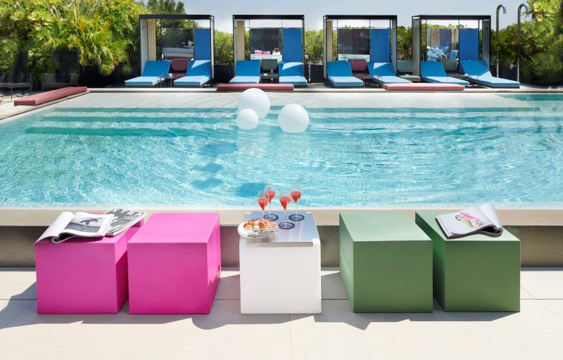 SLIDE- Cubo pouf Design: SLIDE Studio