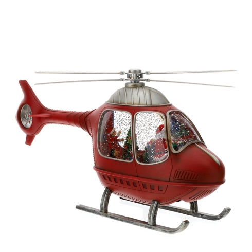 Hervit – Elicottero Babbo Natale led 48X25XH21CM