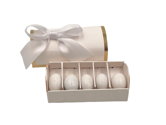 Dolgetta- Scatola scrigno piccola bianca