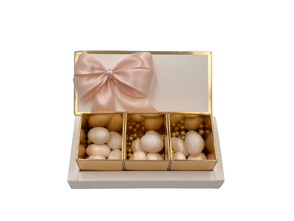 Dolgetta- Scatola rettangolare bianca