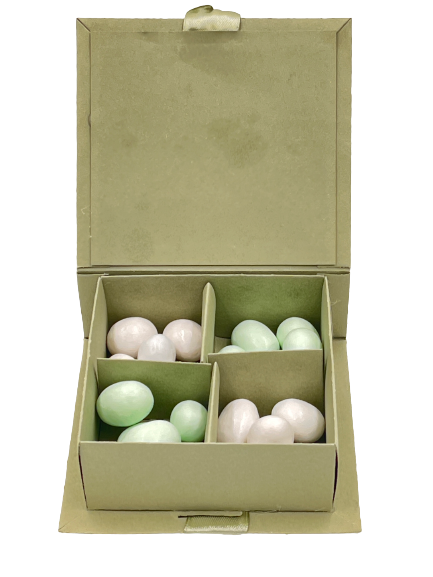 H.L. - Scatola libro verde salvia