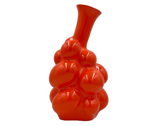 Oakin - Decanter arancio H30 cm