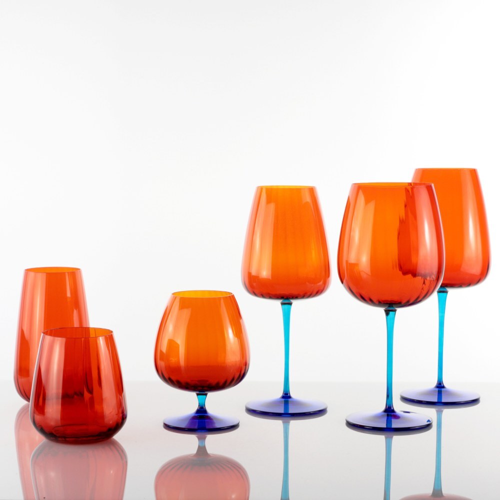 Weissestal - Set 2 Calice Vino Joy Orange 550 ml