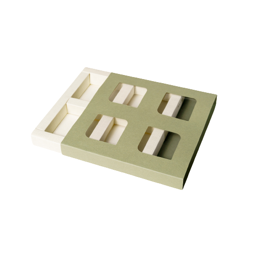 Buy Quick - Scatola scorrevole traforata verde 14,5x14,5