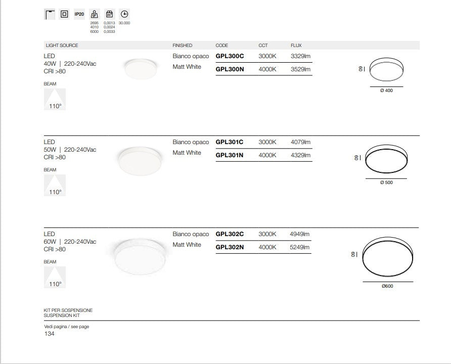 GEALED- Biham R plafoniera
