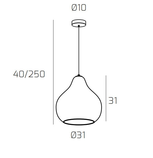 Top light - Dress sospensione