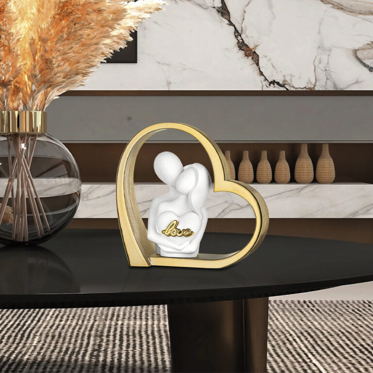 Bongelli - Coppia cuore love nocciola 24x25