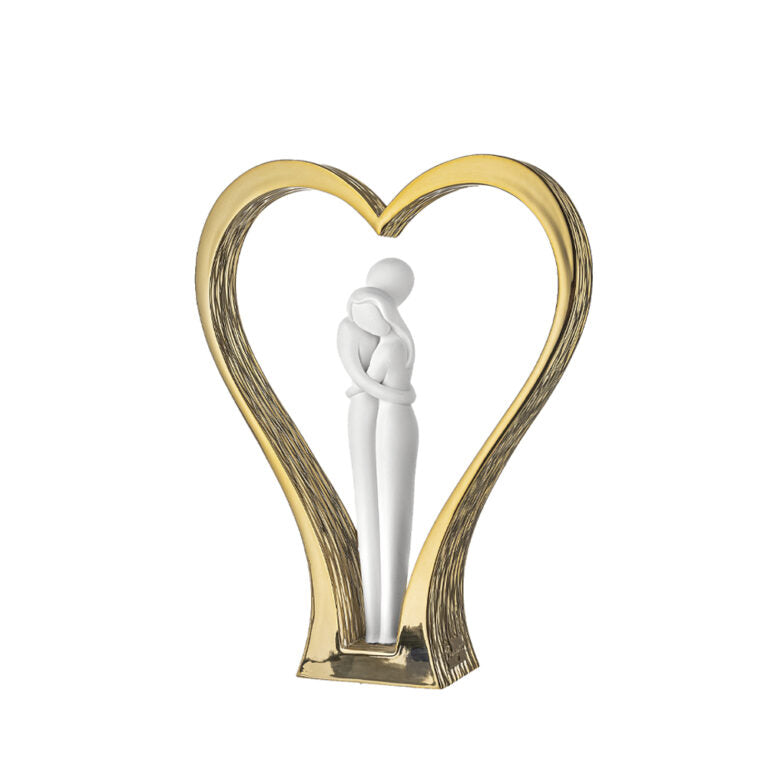 Bongelli - Coppia cuore alta oro h18