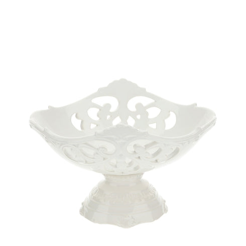 Hervit- COPPA FRUTTA OVALE PORC.TRAF. 24X17X16CM