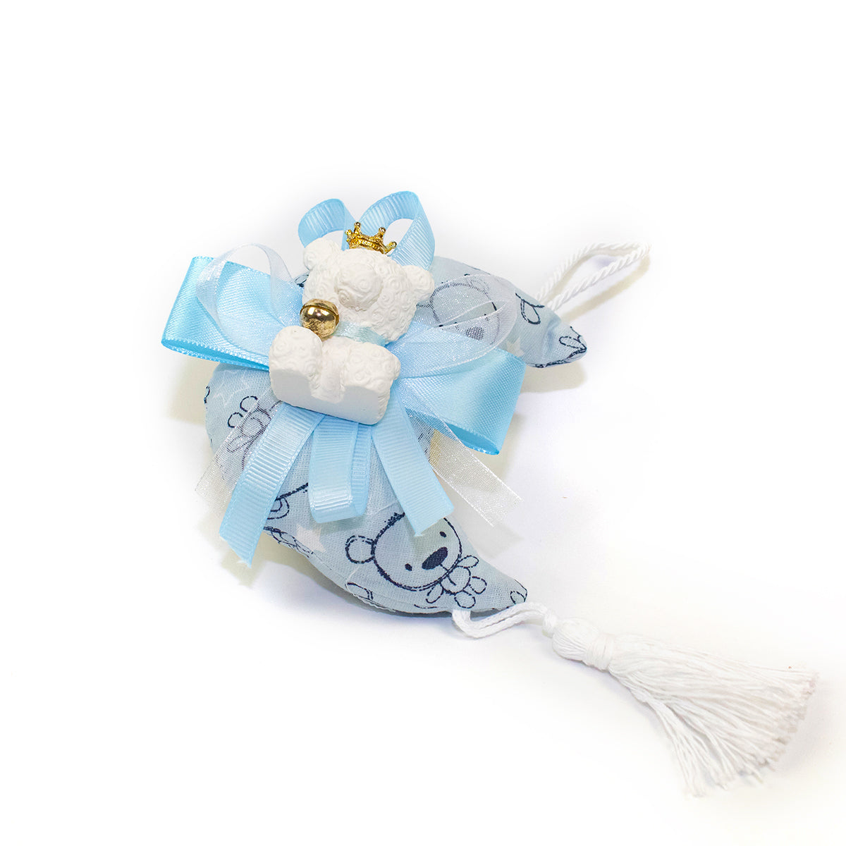 Fantasy- Luna celeste con Orsetto gessetto