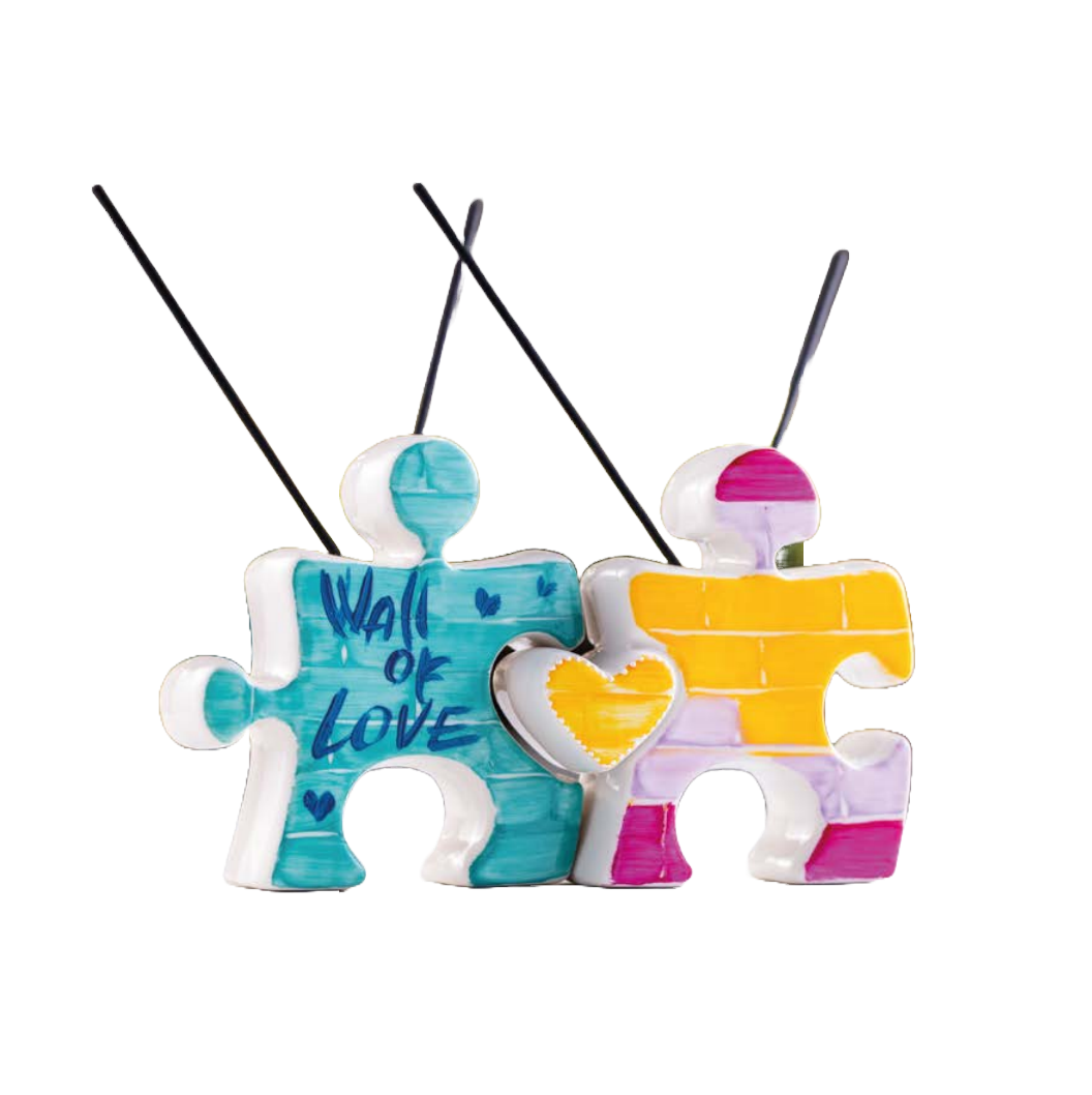 Sharon - coppia puzzle murales