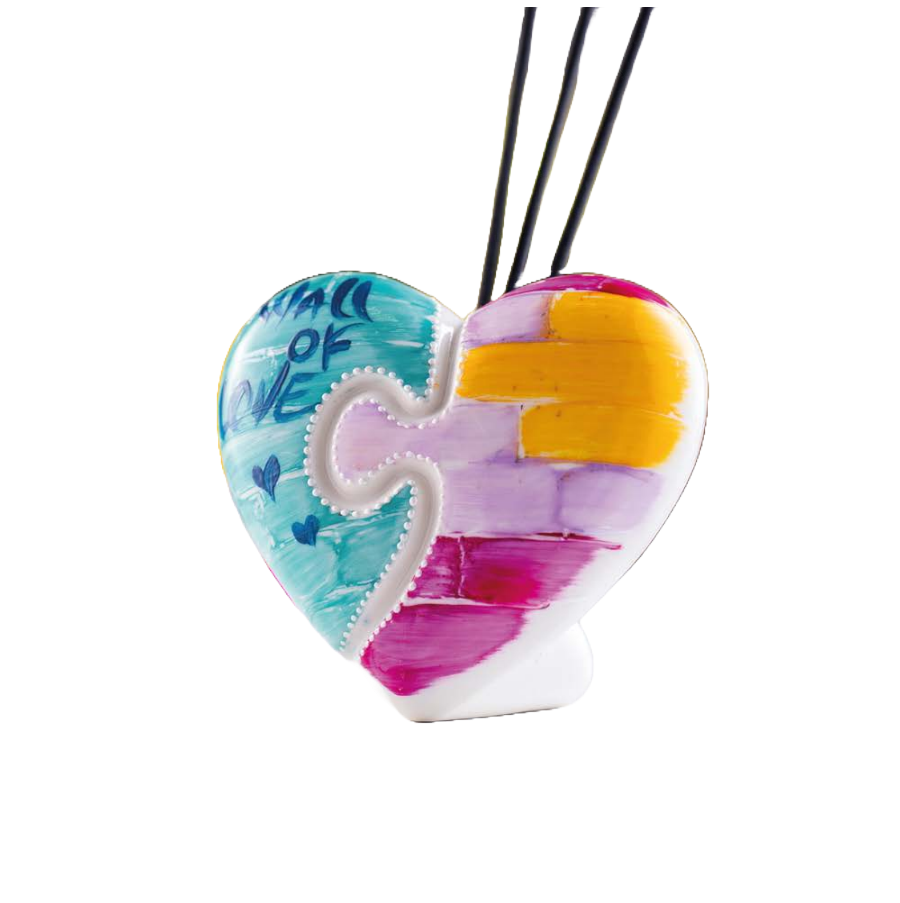 Sharon - cuore puzzle murales