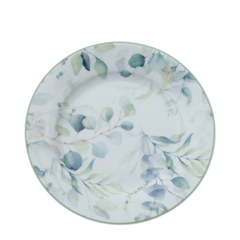 Hervit - Botanic Verde Servizio di piatti tavola 18 pezzi in porcellana