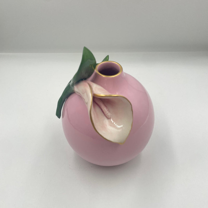 Dea Capodimonte - Vaso in ceramica con calla