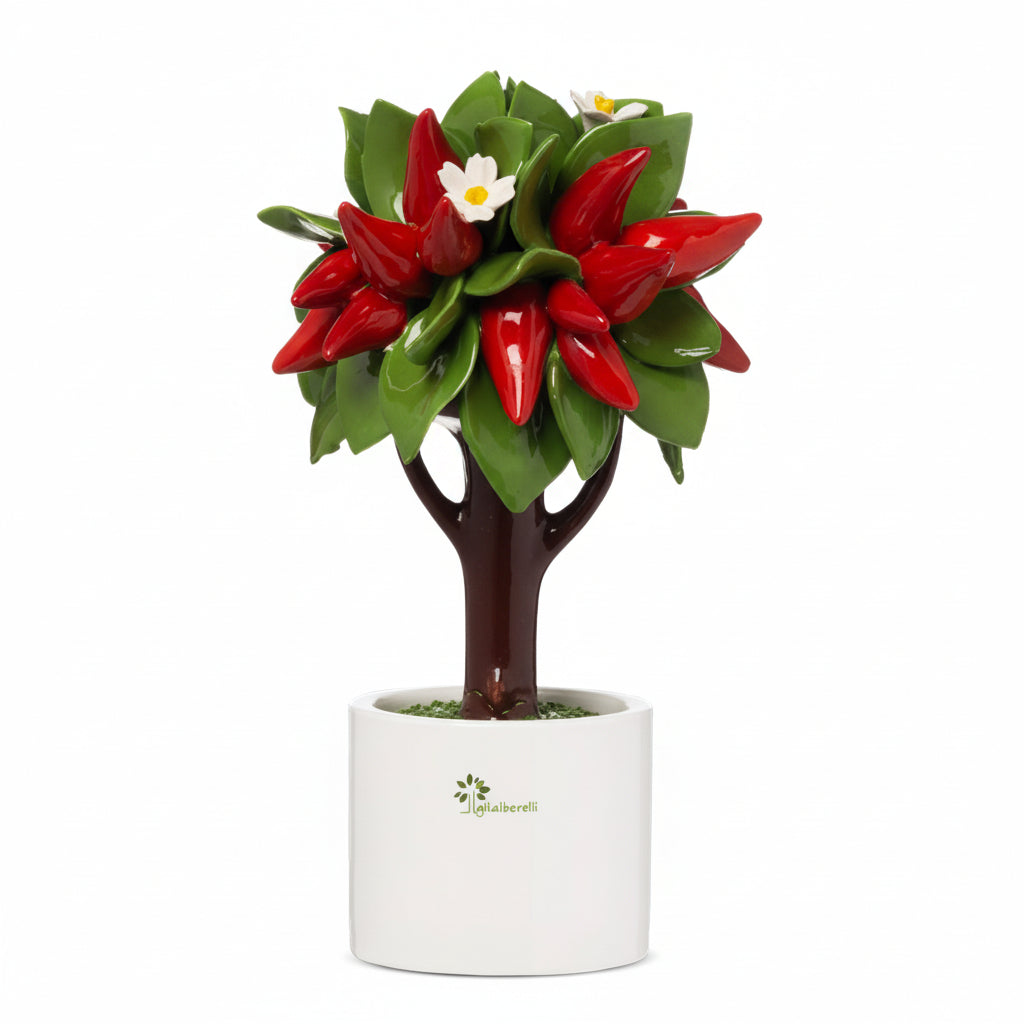 Gli Alberelli- Albero ricco peperoncini h42cm