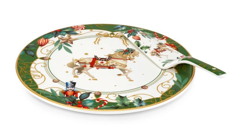 Fade - Astro piatto panettone con paletta cm 30