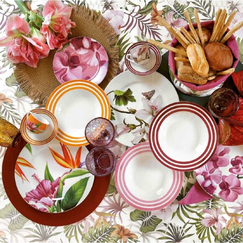 Fade - Blooming Set 6 Tazze Caffè in Porcellana 100 ml