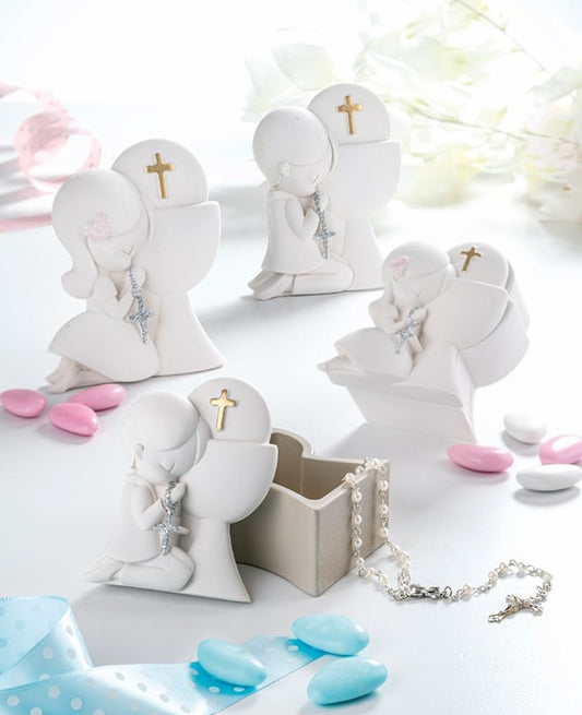 Bongelli - Scatolina comunione bimbo nocciola