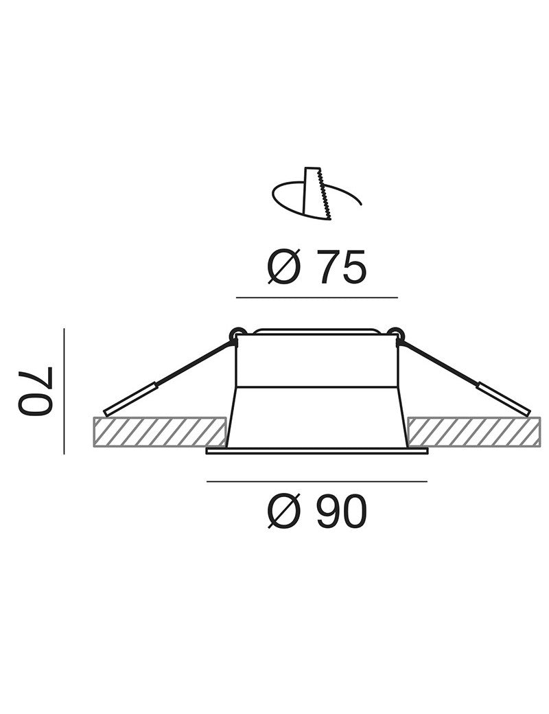 GEALED- Dione faretto