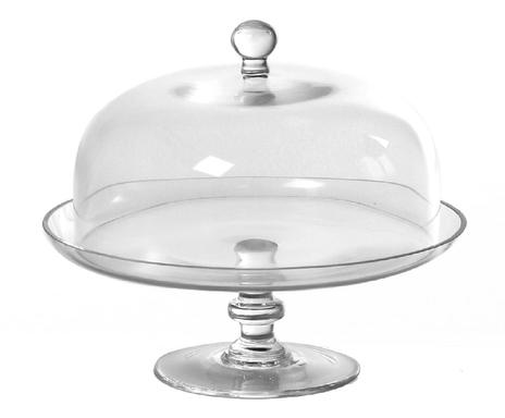 Fade - Alzata in vetro con coperchio Empire 26,5 cm