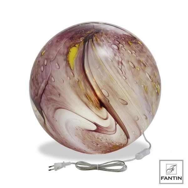Fantin - Lampada sfera magenta ø28
