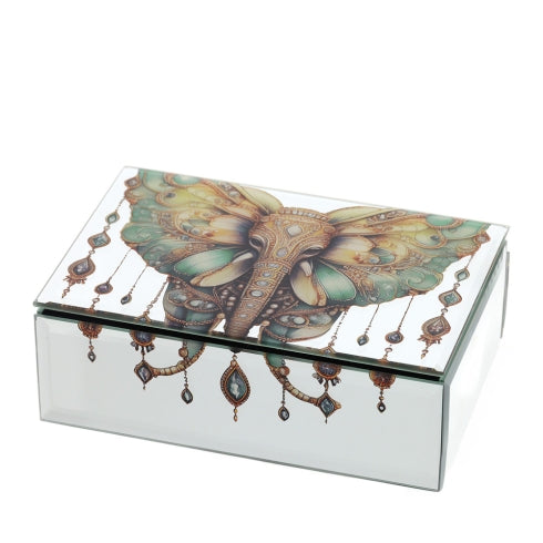 Hervit - Cofanetto legno/specchio Animalgem assortiti