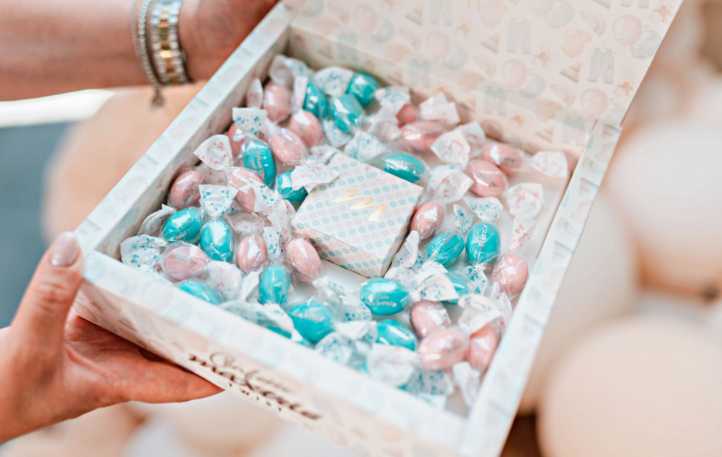 Maxtris - Gender Reveal Celeste - 1 Kg