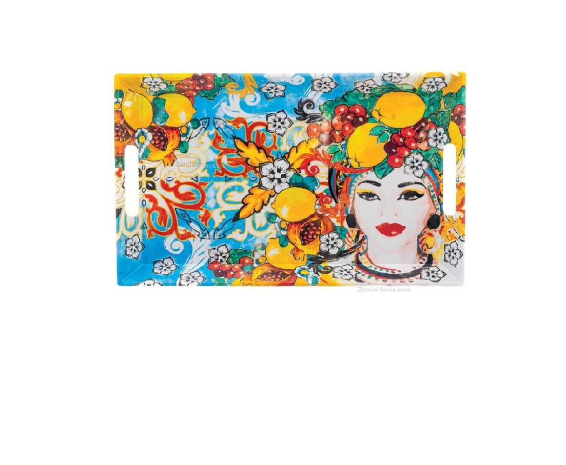 Fade - Vassoio rettangolare Isabella 45x30cm