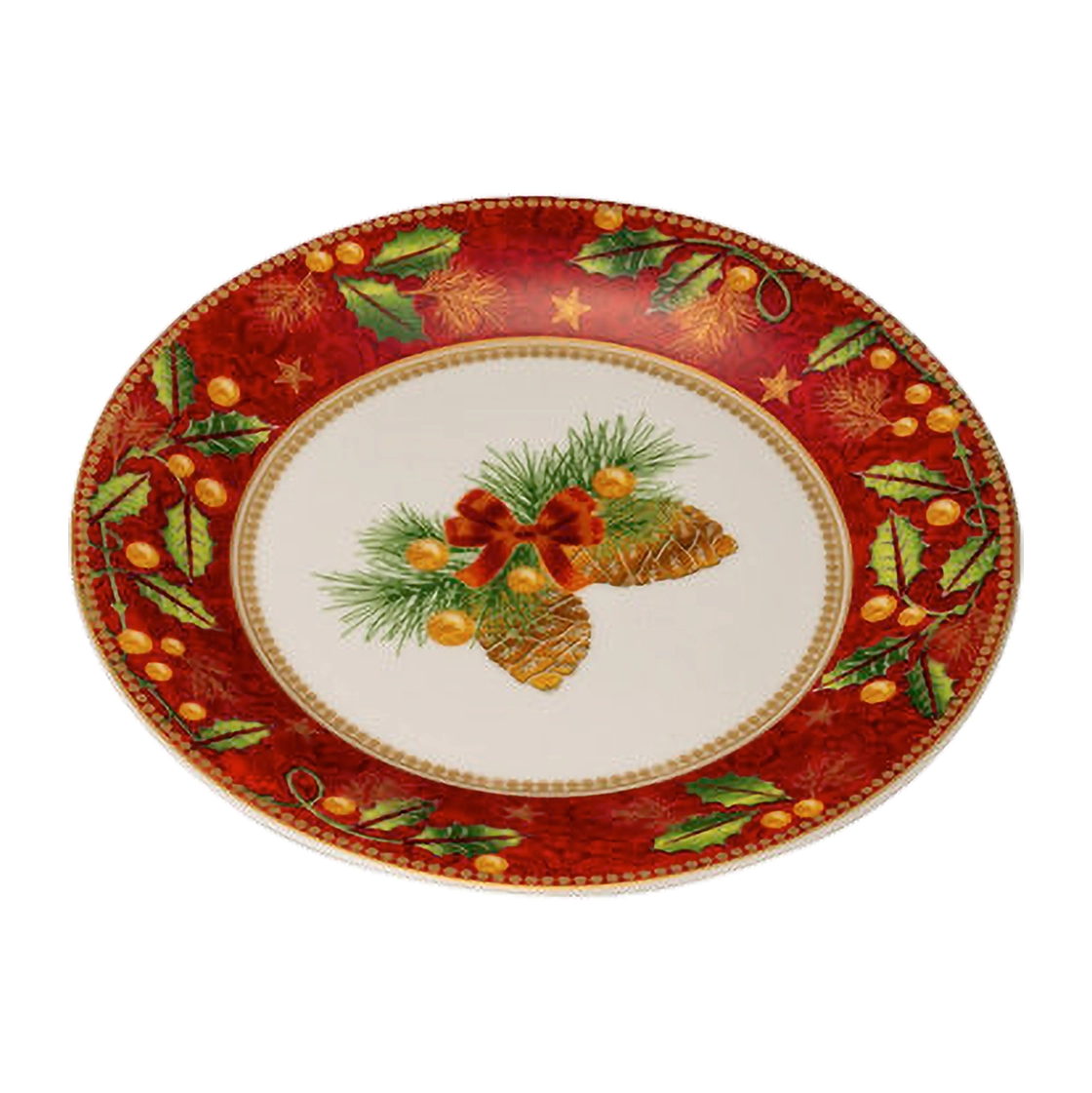 Lamart - Servizio di piatti natalizio 18 Pezzi