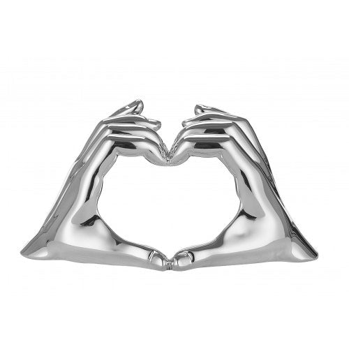 Bongelli - Mani Cuore Argento senza base 14x8h