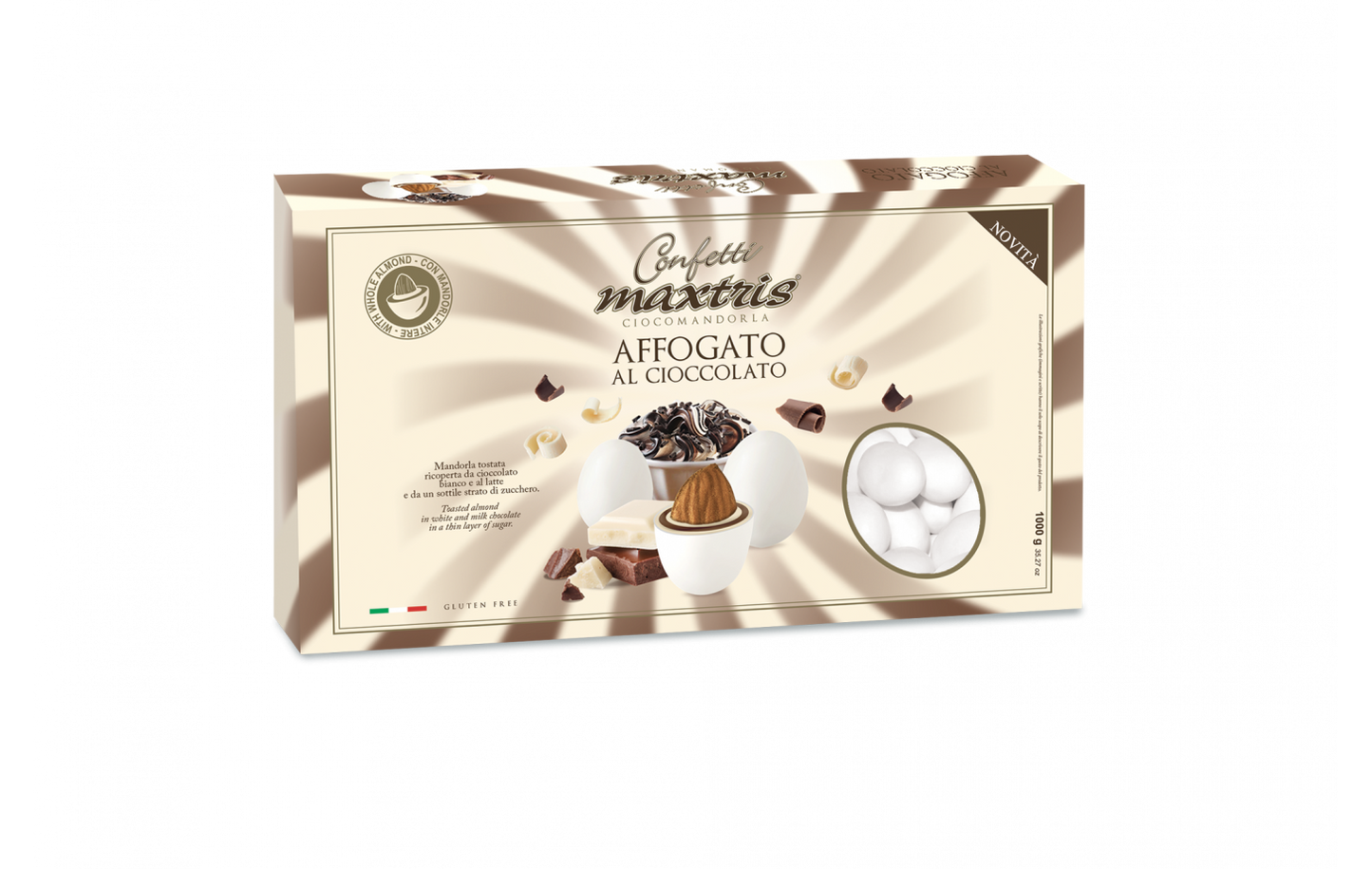 Maxtris - Affogato al Cioccolato bianco - 1Kg