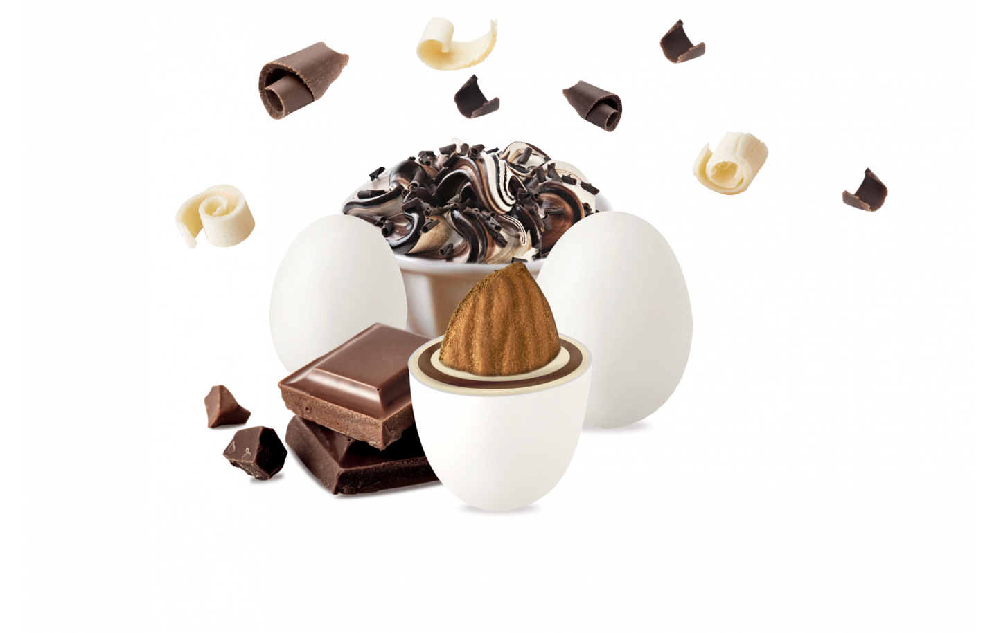 Maxtris - Affogato al Cioccolato bianco - 1Kg