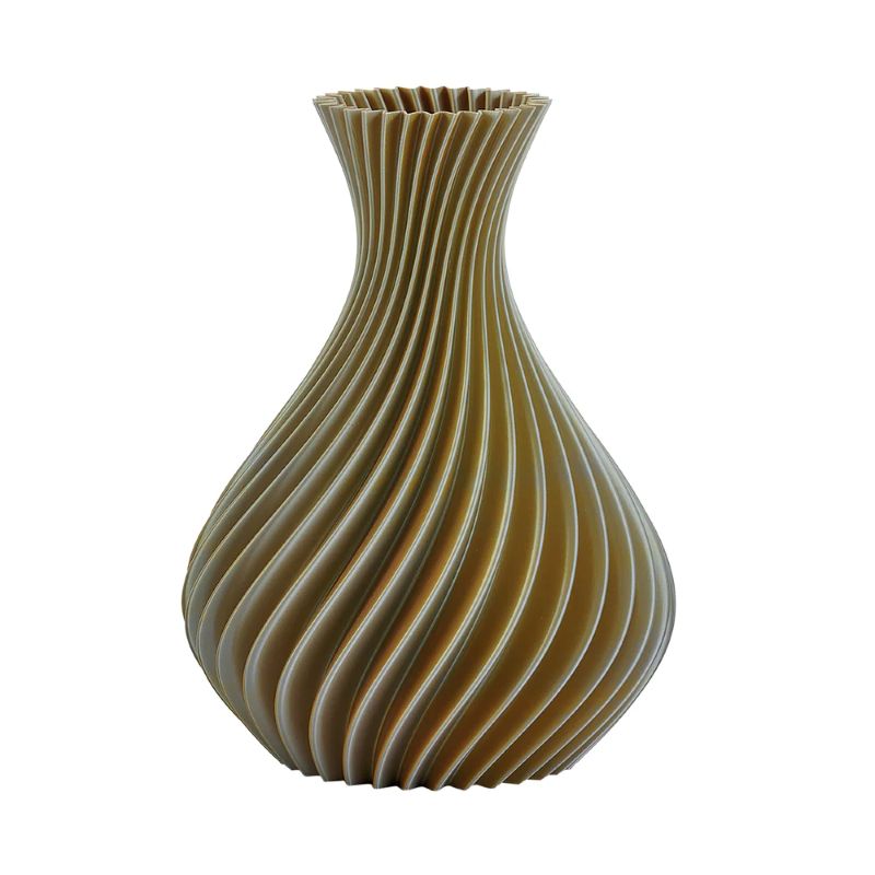 Melaverde - Vaso spirale oro silver