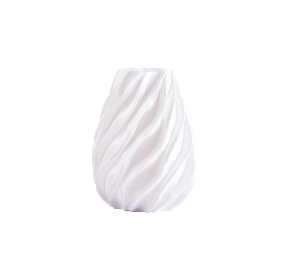 Melaverde - Vaso twist bianco