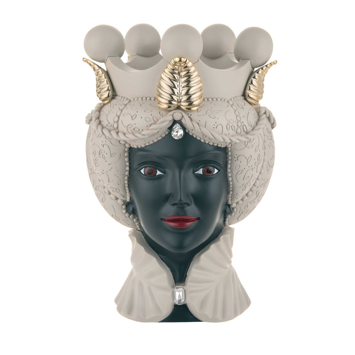Bongelli - Testa di moro donna nocciola H28 cm