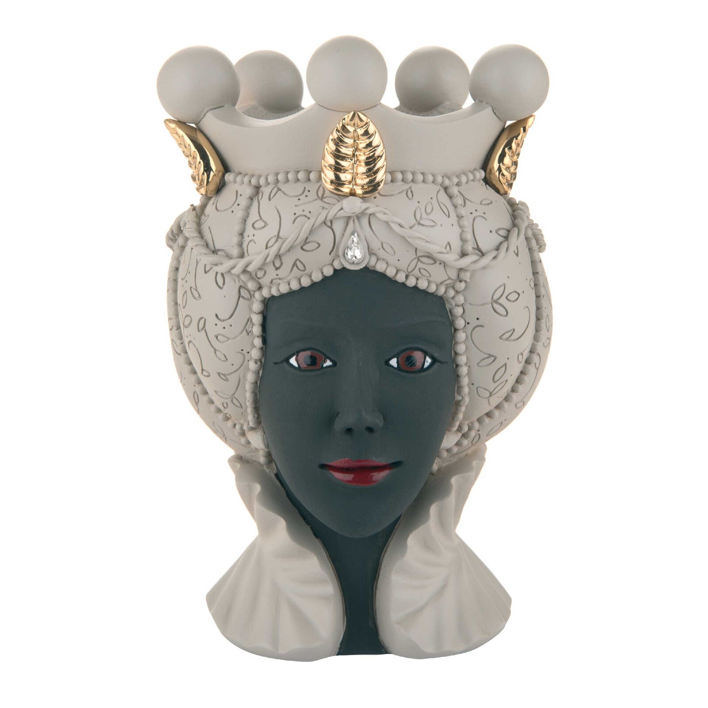 Bongelli - Testa di moro donna nocciola H17 cm