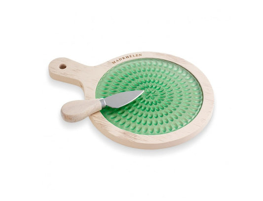 Madrhelen - Tagliere con coltello bubble