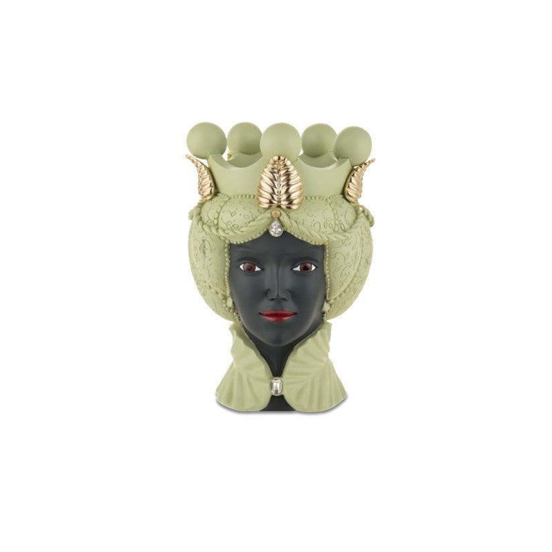 Bongelli - Testa di moro donna h28 verde