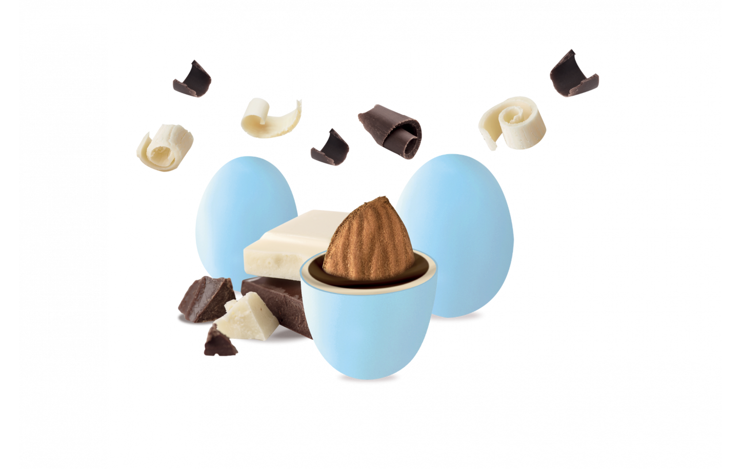 Maxtris - Vassoio Dolce Arrivo Celeste - 0.50Kg