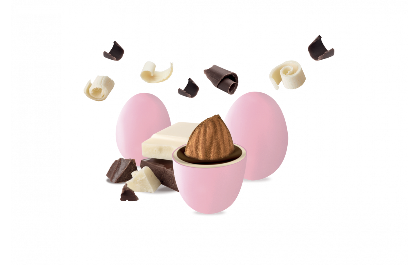 Maxtris - Vassoio Dolce Arrivo Rosa - 0.50Kg
